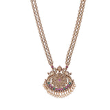 22k Gold Plated Kanaka Eshita Necklace Set