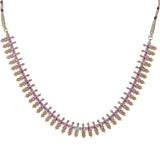 22k Gold Plated Kanaka Nyra Necklace Set