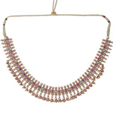 22k Gold Plated Kanaka Kavya Necklace Set