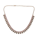 22k Gold Plated Kanaka Anvika Necklace Set