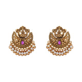 22k Gold Plated Kanaka Kanira Necklace Set