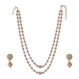 22k Gold Plated Kanaka Laksha Necklace Set