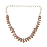 22k Gold Plated Kanaka Pravya Necklace Set