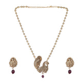 22k Gold Plated Kanaka Chetna Necklace Set