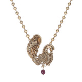 22k Gold Plated Kanaka Chetna Necklace Set