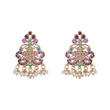 22k Gold Plated Kanaka Falak Necklace Set