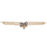 GULUBAND Zhanvi kundan choker set