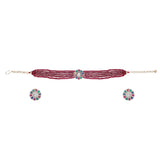 GULUBAND Yagasri polki choker set