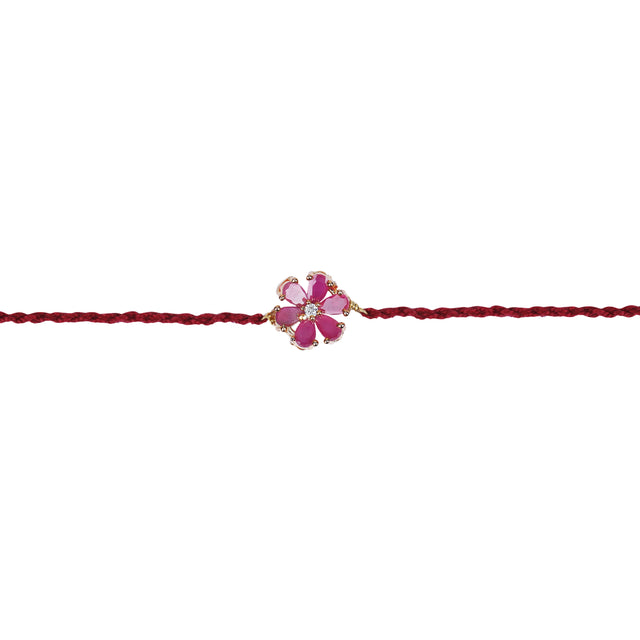 Round ZIRCON  Rakhi