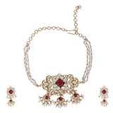 GULUBAND Naveta KUNDAN CHOKER SET