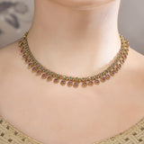 Hema 22k Gold Plated Necklace Set