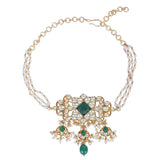 GULUBAND Zhalak kundan choker set