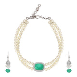 KANTHI ZIRCON OSHA CHOKER SET
