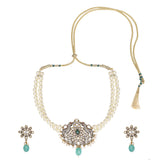 KANTHI ZIRCON AAHANA CHOKER SET