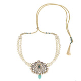 KANTHI ZIRCON AAHANA CHOKER SET