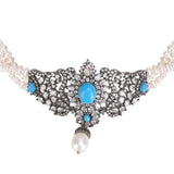 KANTHI ZIRCON SARAH CHOKER SET