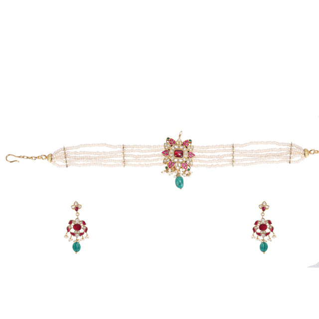 KANTHI KUNDAN JAYA CHOKER SET