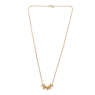 Noor 22 K Gold Plated Chitai Necklace