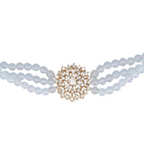 KANTHI ZIRCON SNEHA  CHOKER SET