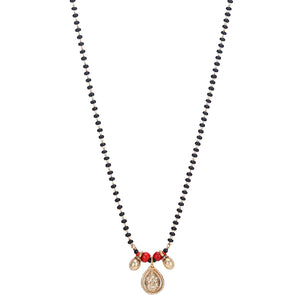 22k Gold Plated Lakshmi  Mangalsutra