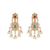 22k Gold Plated Kanaka Anvaya Necklace Set