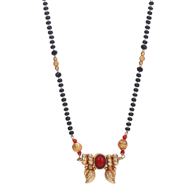 22k Gold Plated Sabhya Mangalsutra