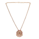 22k Gold Plated Kanaka Brinda Necklace Set