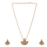 22k Gold Plated Kanaka Devina Necklace Set