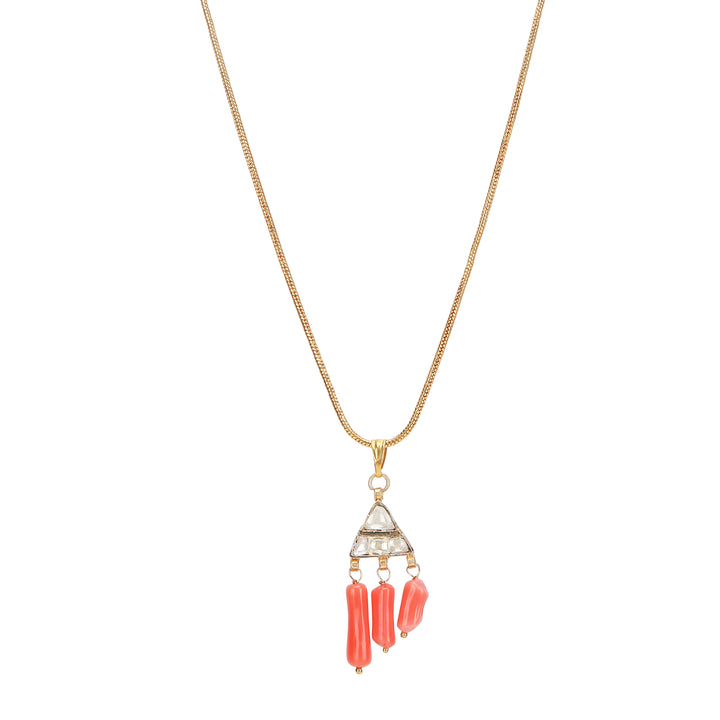 Noor 22 K Gold Plated Shital Necklace