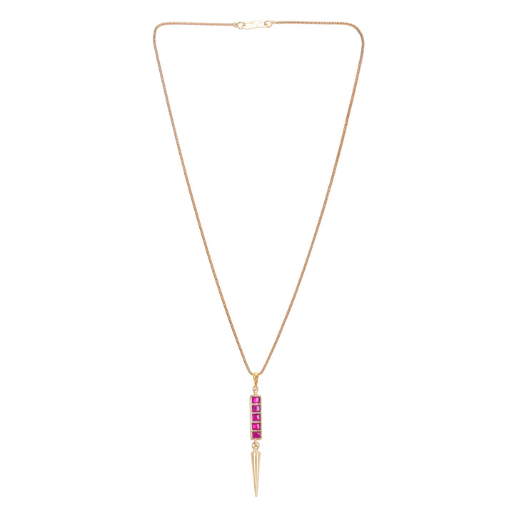 Noor 22 K Gold Plated Kundan Necklace