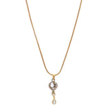 Noor 22 K Gold Plated  Heart Shape