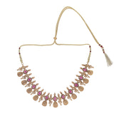 22k Gold Plated Kanaka Harita Necklace Set