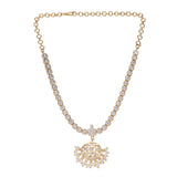 22k Gold Plated Kanaka Myra Necklace Set