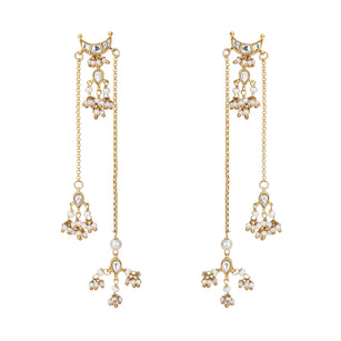 22k Gold Plated Kaani Chaandira Earring