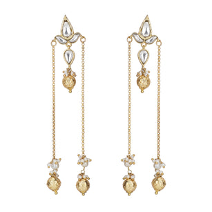 22k Gold Plated Kaani Svara Earring