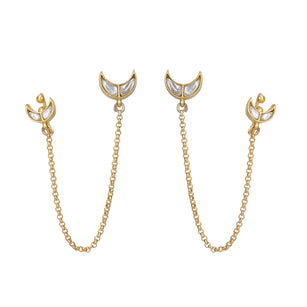 22k Gold Plated Kaani Aariza Earring