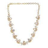 Gemstone Dayamai 22k Gold Plated Necklace Set