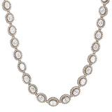 Gemstone Deeksha 22k Gold Plated Necklace Set