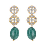 Gemstone Darshita 22k Gold Plated Choker Set