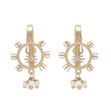 22k Gold Plated Taru Chakra Earcuff