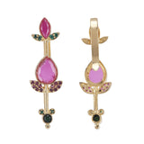 22k Gold Plated Taru Tulip Earcuff