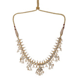 Gemstone Deepali 22k Gold Plated Necklace Set