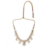 Gemstone Deepali 22k Gold Plated Necklace Set