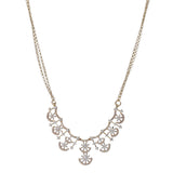 Gemstone Karishma 22k Gold Plated Pendant Set