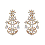 Gemstone Karishma 22k Gold Plated Pendant Set
