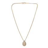 Gemstone Jaiwanti 22k Gold Plated Pendant