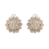 Gemstone Jhalak 22k Gold Plated Pendant Set