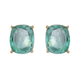 Gemstone Kanti 22k Gold Plated Pendant Set