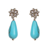 Gemstone Janya 22k Gold Plated Choker Set