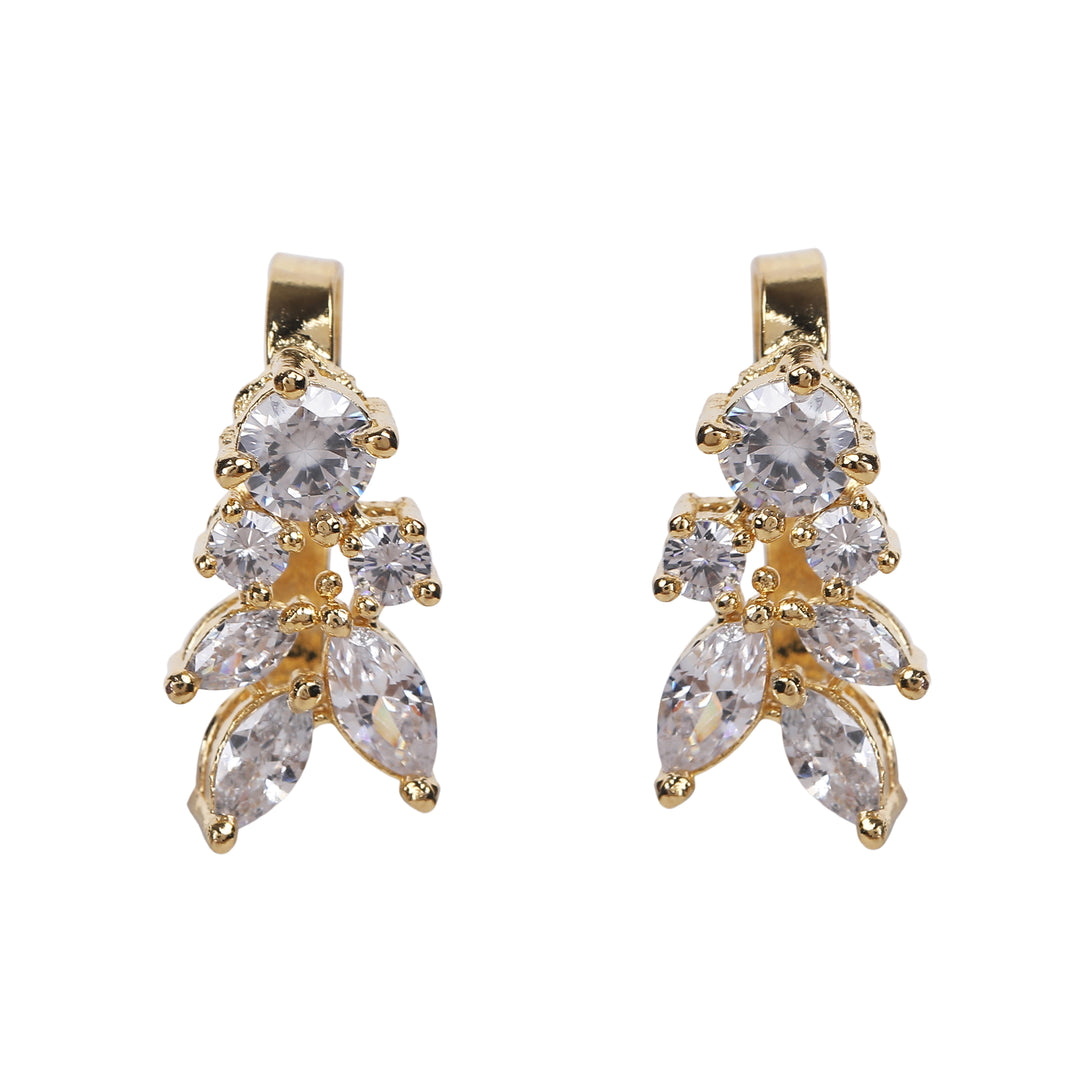 22k Gold Plated Tarika Leaflet Earcuff